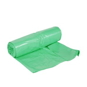 SACO ROLO 80X120 VERDE 10U ECO