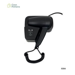 SECADOR CABELO HI-SET ADVANCE PRETO C/TOMADA 1200W