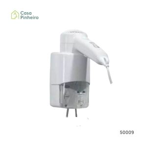 SECADOR CABELO C/ TOM. BRANCO 1200W MEDICLINICS