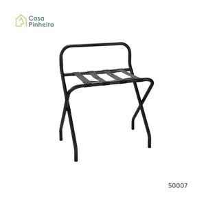 SUPORTE DE MALAS PRETO COM COSTAS