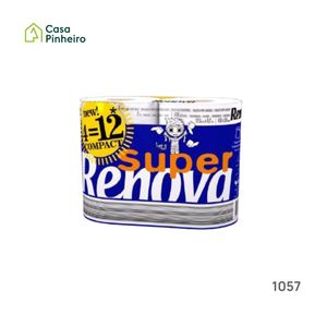 PAPEL HIGIENICO RENOVA SUPER COMPACT 5X4RLS