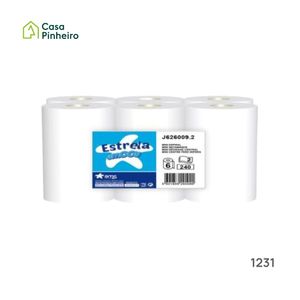 ROLO TISSUE MINI CHAMINE PASTA 2F 6U