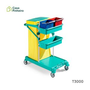 CARRINHO LIMPEZA TTS GREEN BASIC