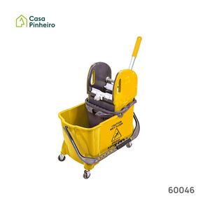 CARR. LIMP. C/ ROD+PRE 24+10L AMARELO UTP