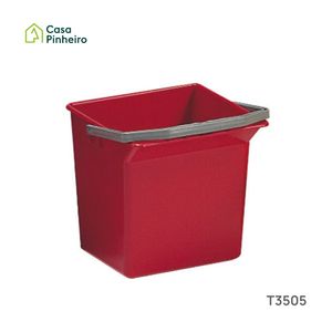 BALDE 6L VERMELHO