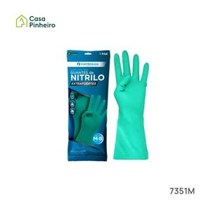 LUVA NITRILO EXTRA FORTE TAMANHO M