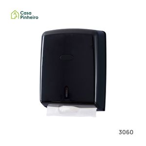 TOALHEIRO ZIG-ZAG HI-SET SMART PRETO
