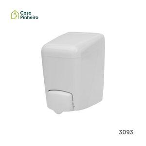 SABONETEIRA GEL EM ABS BRANCO 400ML