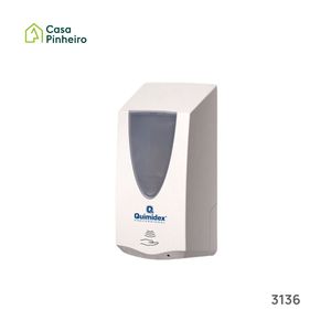 SABONETEIRA AUTOMÁTICA ESPUMA ABS 800ML QUIMIDEX
