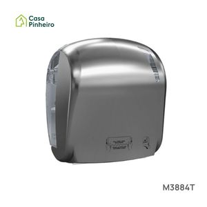 DISPENSADOR AUTOCORTE AUTOMÁTICO ABS TITÂNIO MARPLAST
