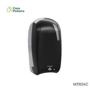 DISPENSADOR SABONETE LÍQUIDO AUTOMÁTICO ABS CARBONO 1.2L MAR
