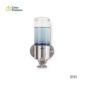 DISPENSADOR GEL INDIVIDUAL EM INOX 444 ML
