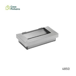 CINZEIRO DE PAREDE INOX 0.6L
