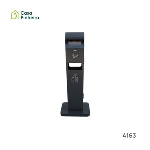 CINZEIRO PAPELEIRA RETANGULAR HI-SET 2+8L