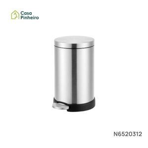 BALDE INOX 12 LITROS C/ TAMPA
