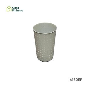 PORTA GUARDA-CHUVAS EPOXY PERFURADO CINZA