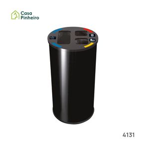 BALDE ECOPONTO PRETO 60L