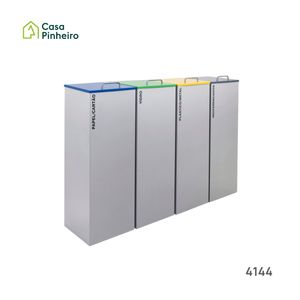ECOPONTO DE 4 UNIDADES PINTADO C/TAMPA 4X40L