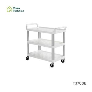 CARRINHO TTS CATERING SHELF C/ 3 ESTANTES