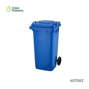 CONTENTOR AZUL SEM PEDAL 140L