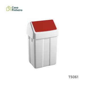 BALDE MAX 50L TAMPA VERMELHA