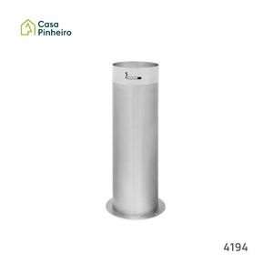 CINZEIRO REDONDO EM INOX 3.5LT
