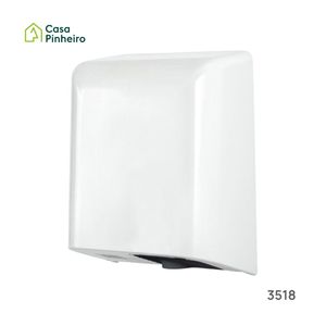 SECADOR MÃOS HS400 ABS BRANCO SENSOR
