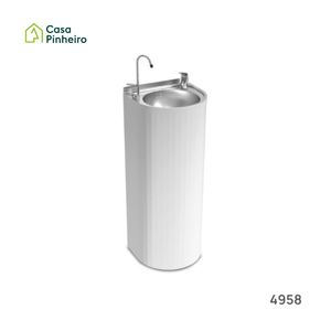 FONTE DE ÁGUA COLUNA INOX