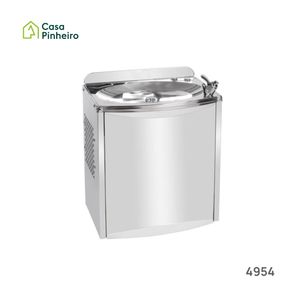 BEBEDOURO DE ÁGUA REFRIGERADA INOX 20 L/H