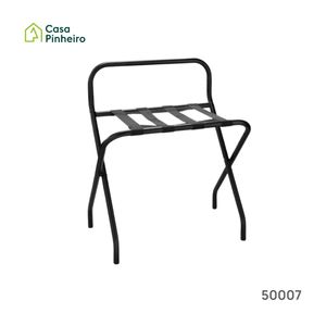 SUPORTE DE MALAS PRETO COM COSTAS