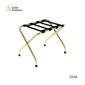 SUPORTE PARA MALAS DOURADO ROSE