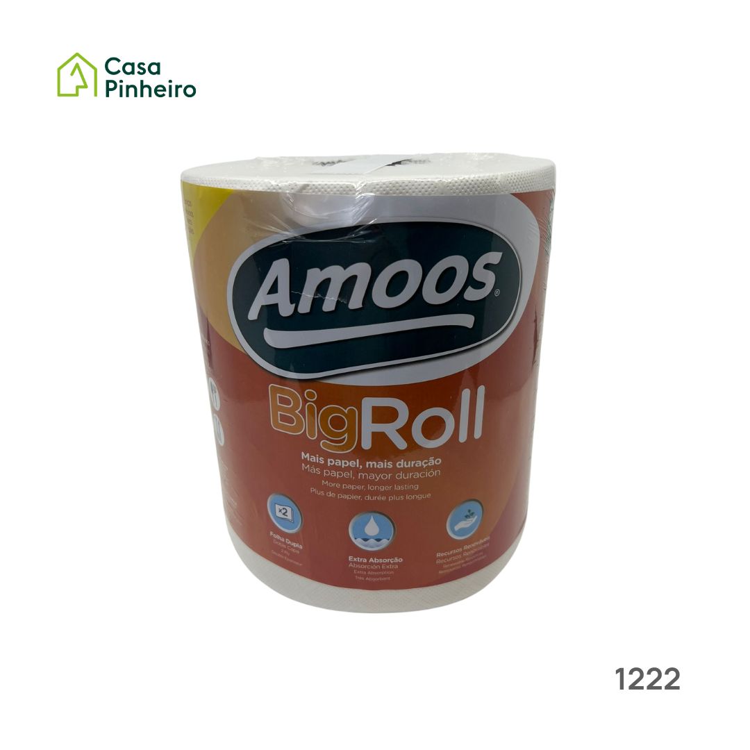 ROLO TISSUE MULTIUSOS 2F 6U BIG ROLL - Casa Pinheiro